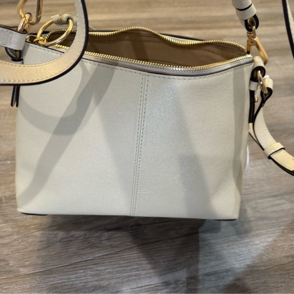 See By Chloe Joan Small Hobo Leather Handbag Cement Beige - Picture 9 of 16